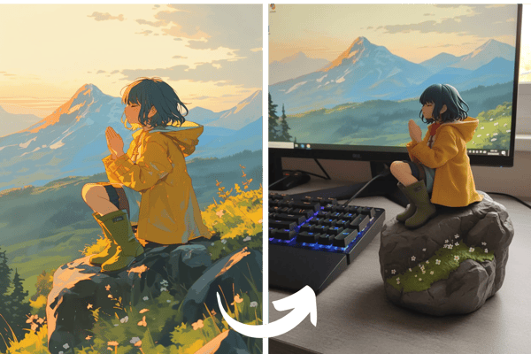 Realistic Physics-Aware Visual Output