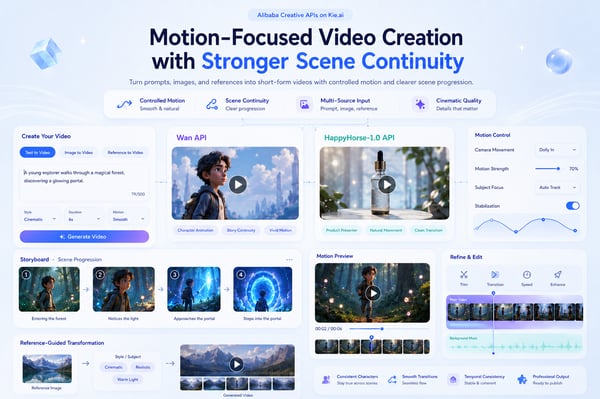 Motion-Focused Video Creation with Stronger Scene Continuity