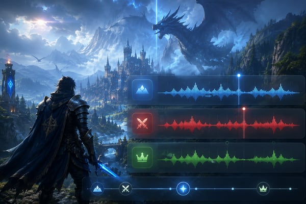 Game Music Assets with AI Music API