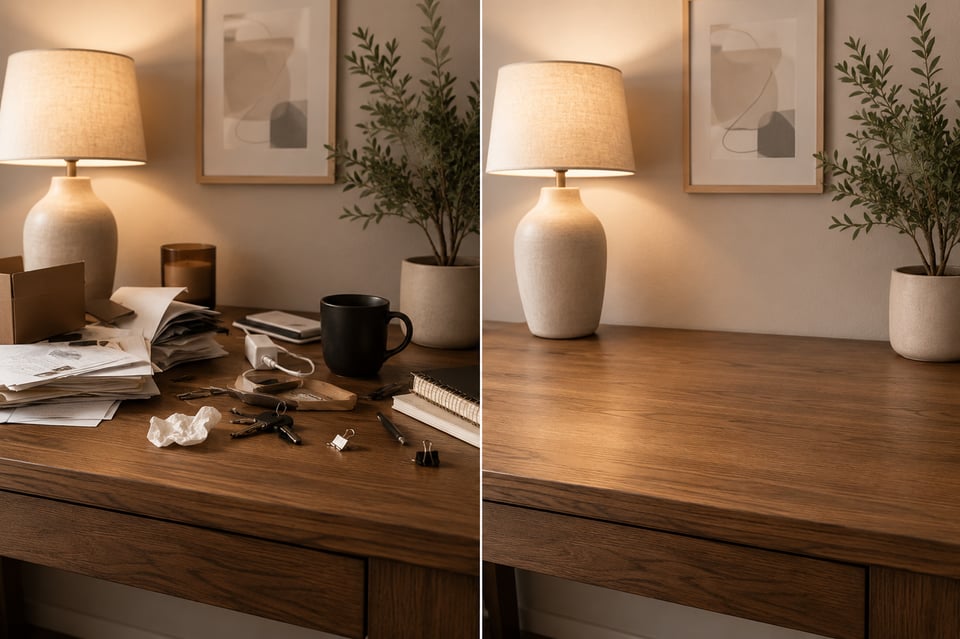 Object Removal and Image Cleanup
