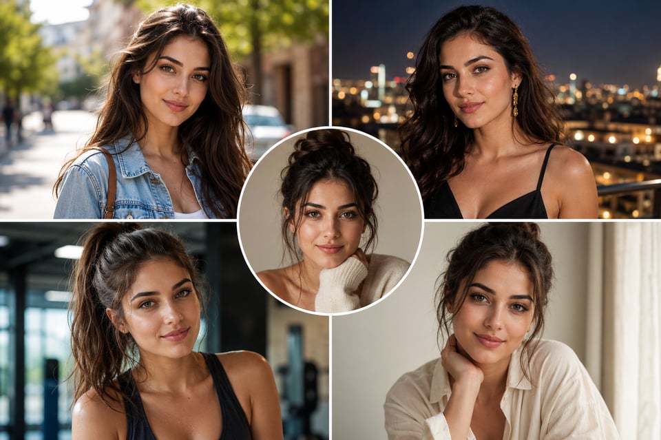Consistent Character and Face Variations