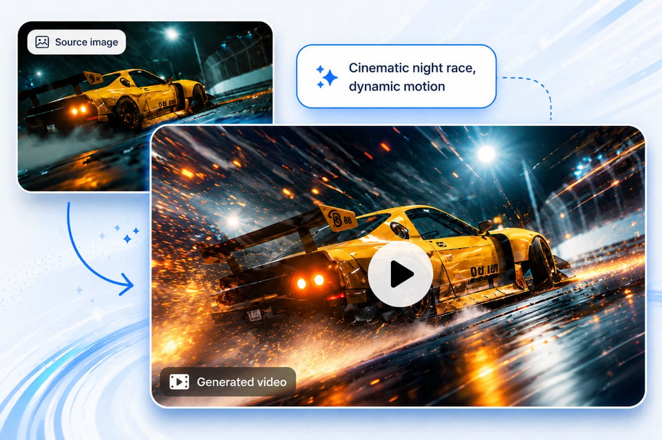 Prompt-Based AI Image to Video API for Directed Motion