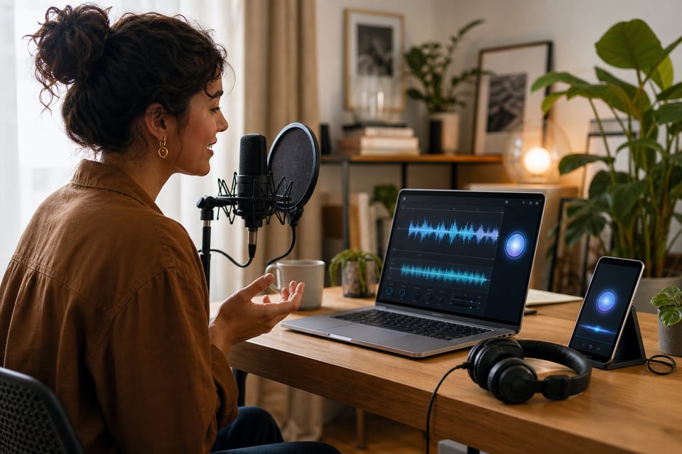 Natural AI Voice Text to Speech Generation