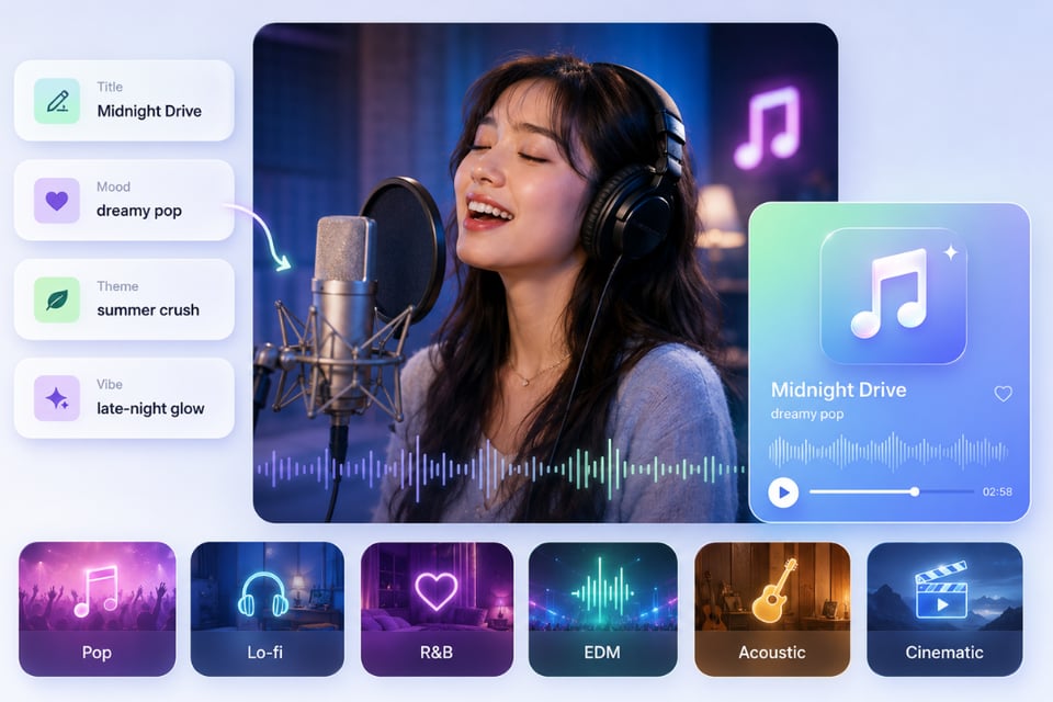 Turn Ideas into Songs with Text to Song API