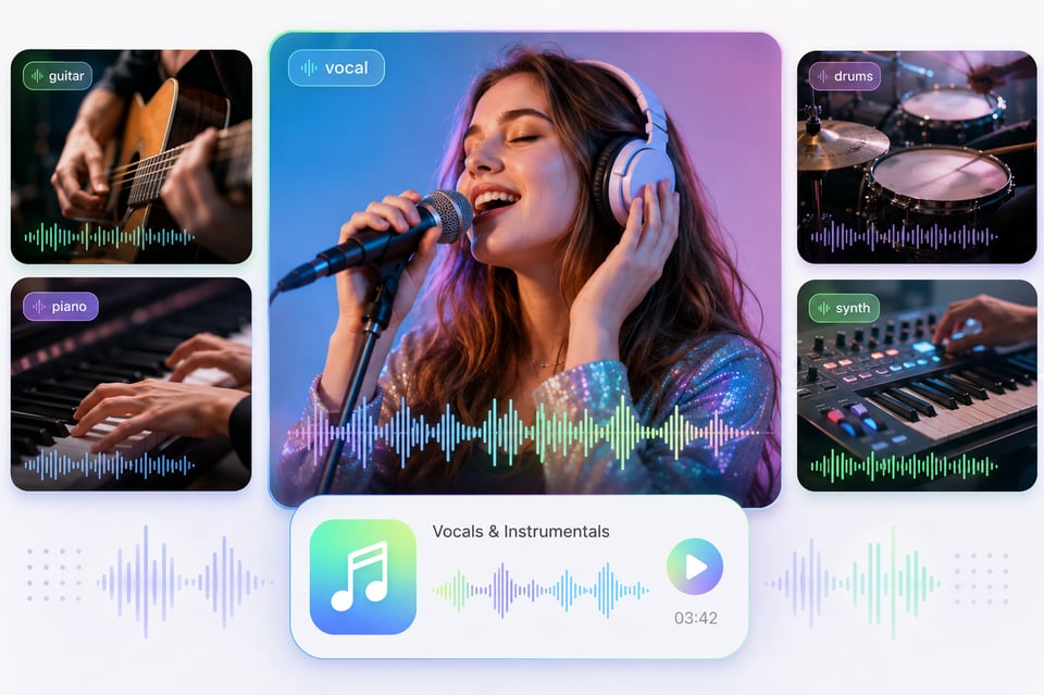 Vocals and Instrumentals in One AI Music Generator API