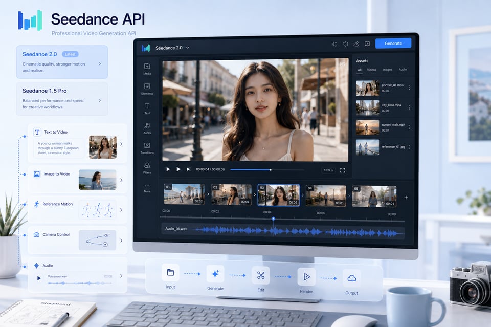 Eine Plattform für verschiedene ByteDance-API-Modelle