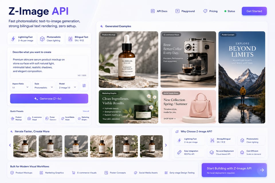 Z-Image API