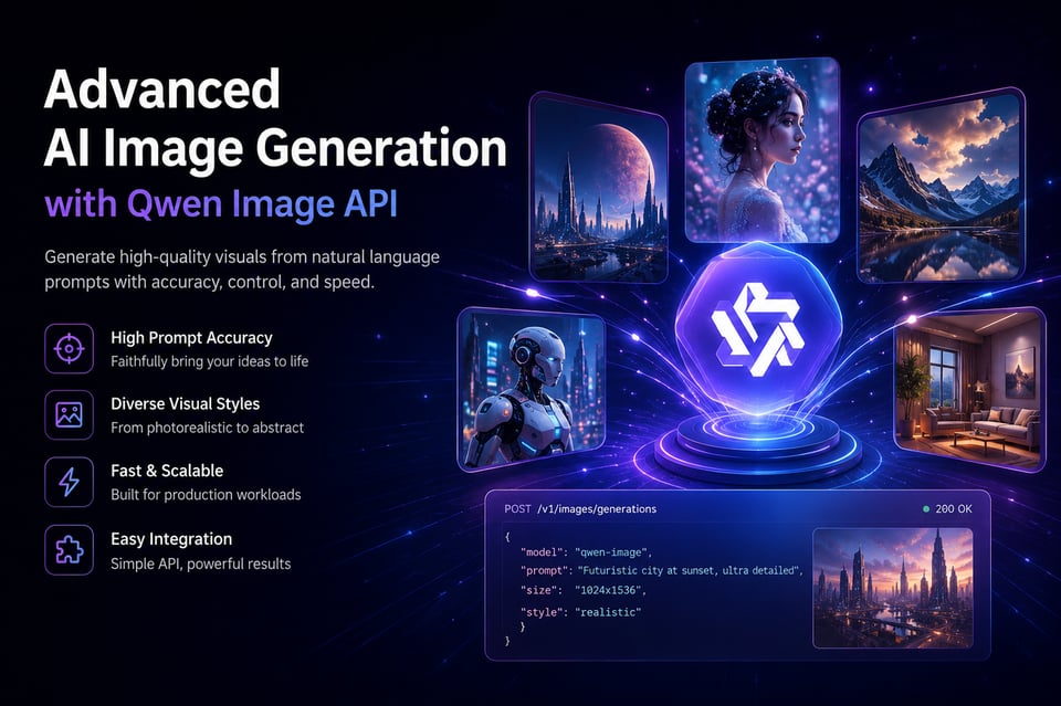 Advanced AI Image Generation with Qwen Image API