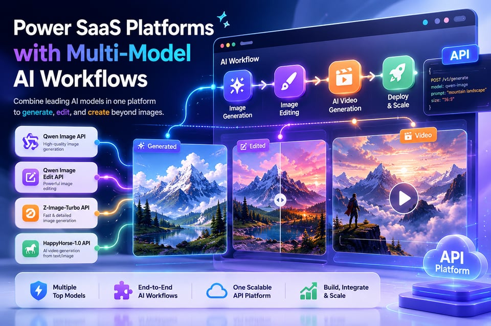 Power SaaS Platforms with Multi-Model AI Workflows