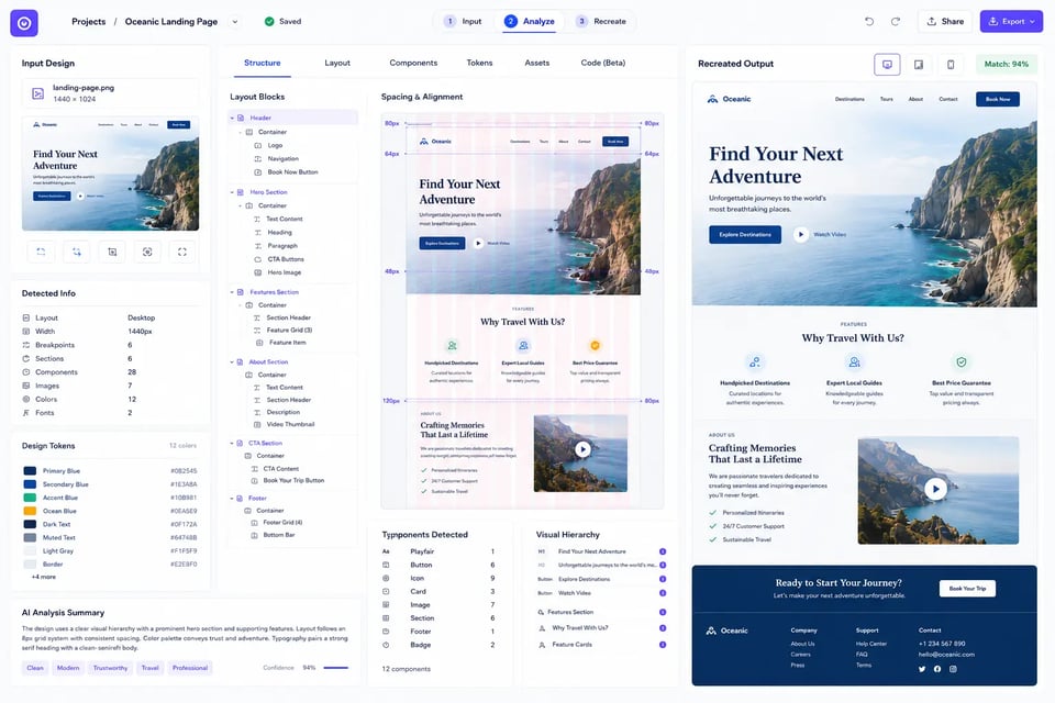 Better GPT-5.6 Pro Vision and Design Replication