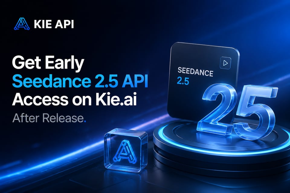 Get Early Seedance 2.5 API Access on Kie.ai After Release