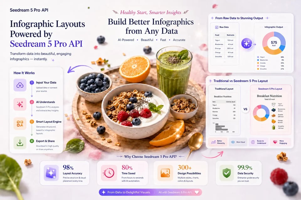 Infographic Layouts Powered by Seedream 5 Pro API