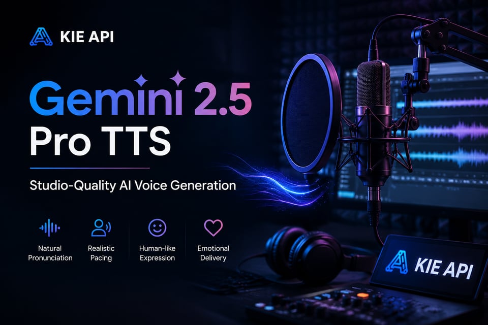 Studio-Quality AI Voice Generation with Gemini 2.5 Pro Preview TTS API