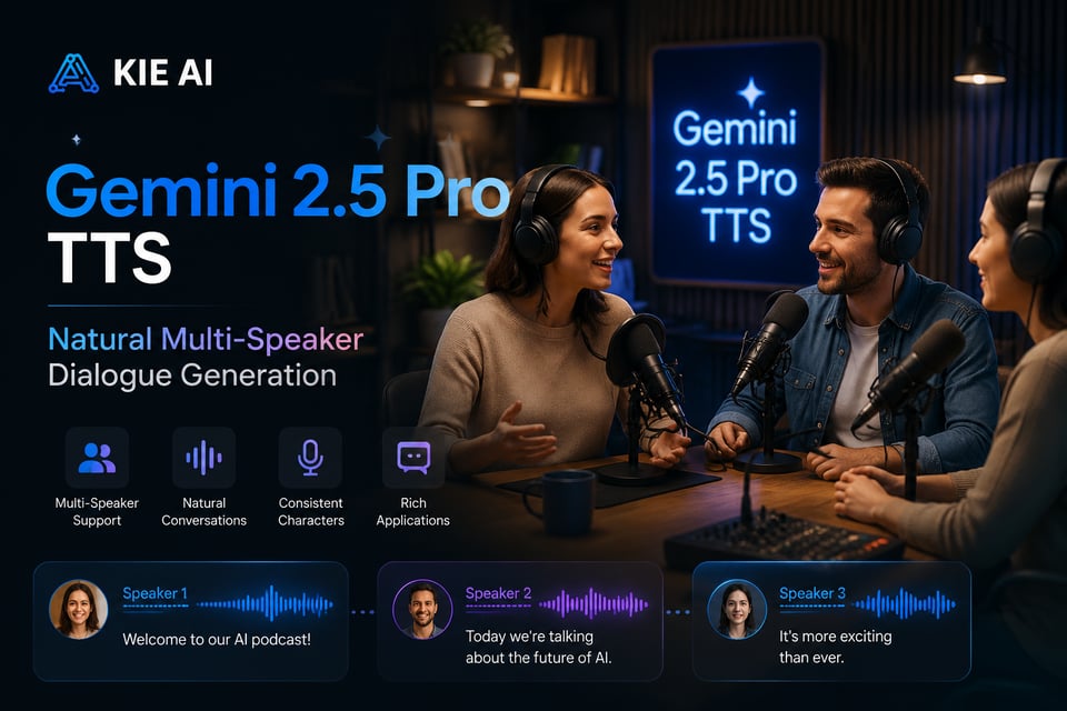 Natural Multi-Speaker Dialogue Generation with Google Gemini 2.5 Pro TTS