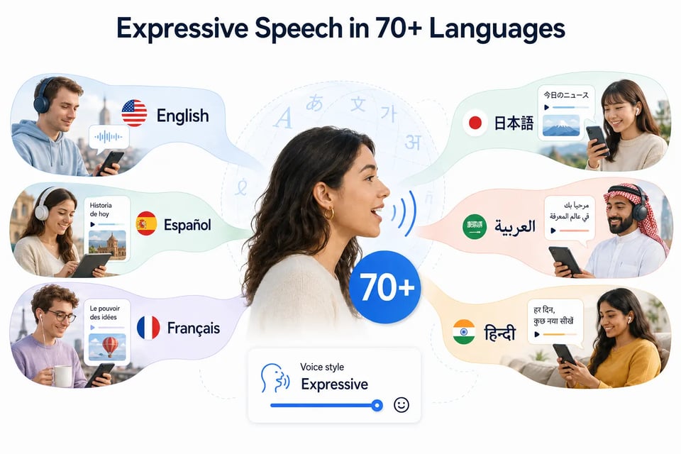 Deliver Multilingual Experiences with Gemini 3.1 Flash text To Speech API