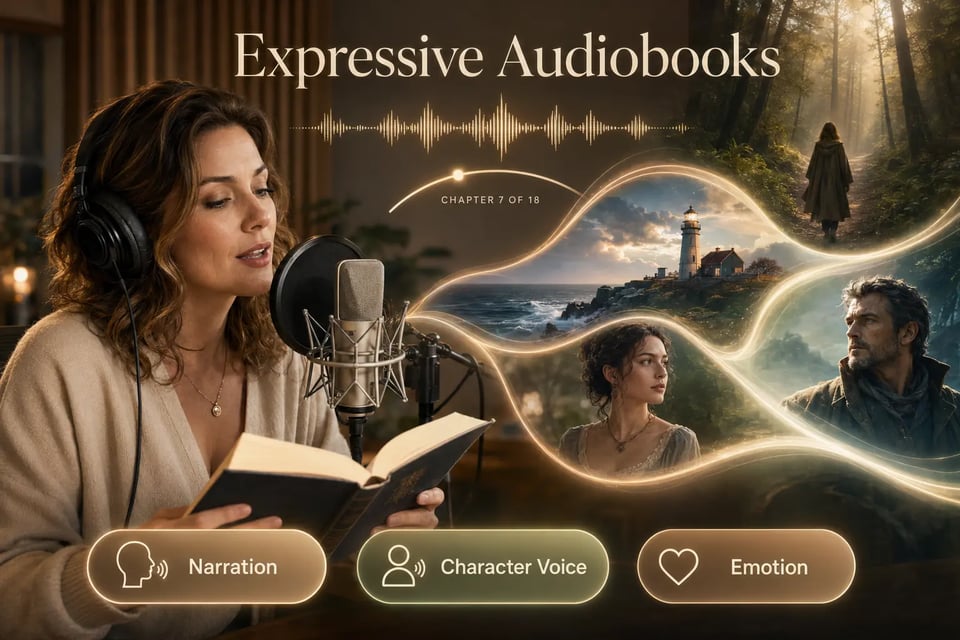 Expressive Audiobooks and Story Narration with Gemini 3.1 Flash TTS API