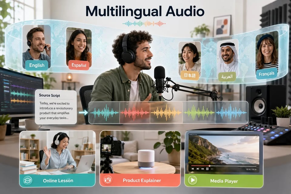 Multilingual Content Creation Using Gemini 3.1 Flash TTS Preview API