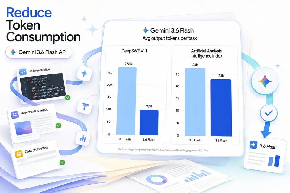 Reduce Token Consumption with Gemini 3.6 Flash API