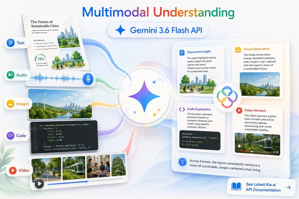 Explore Multimodal Understanding Through Gemini 3.6 Flash API