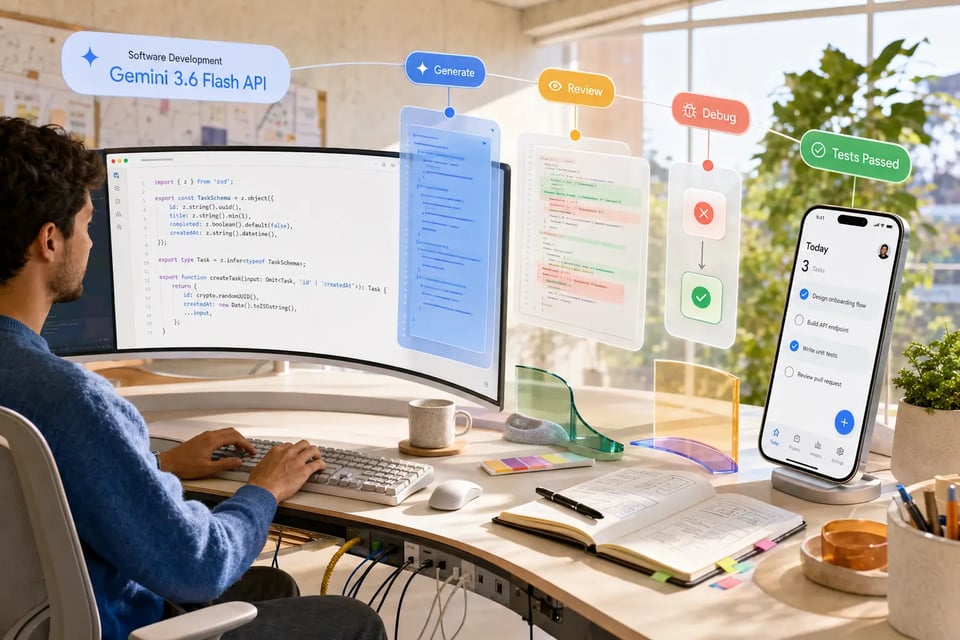 AI-Powered Software Development with Gemini 3.6 Flash API