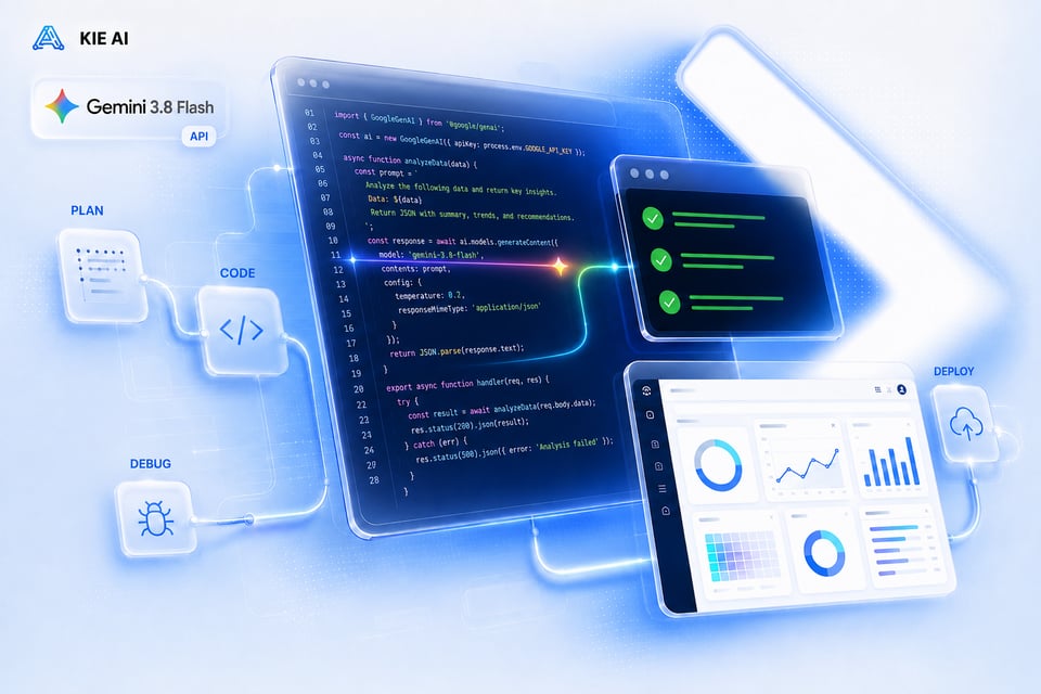 Programación avanzada con la API de Google Gemini 3.8 Flash