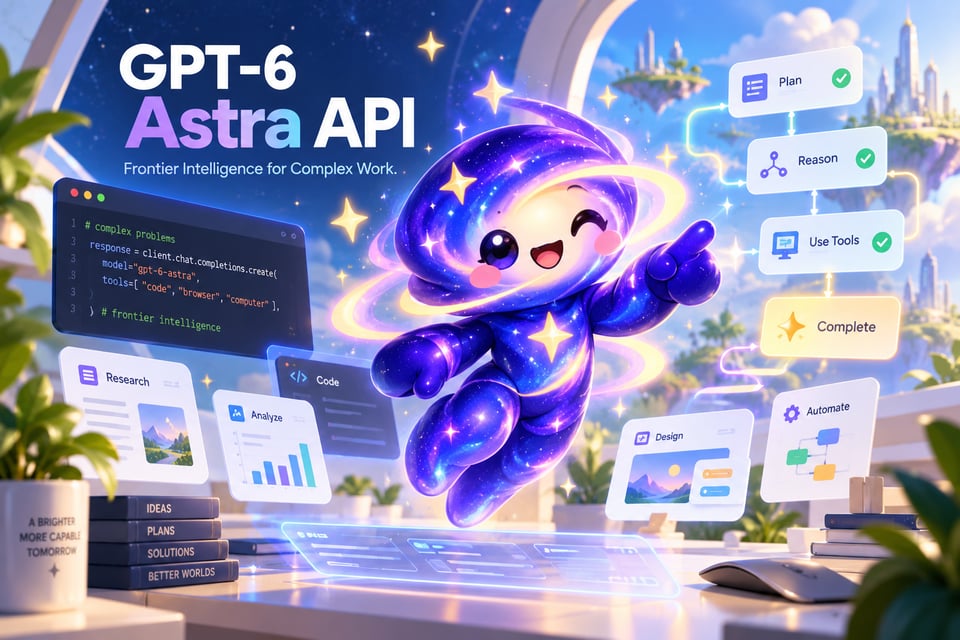 GPT-6 Astra API: Frontier Intelligence for Complex Work