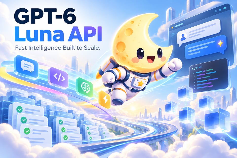 GPT-6 Luna API: Fast Intelligence Built to Scale
