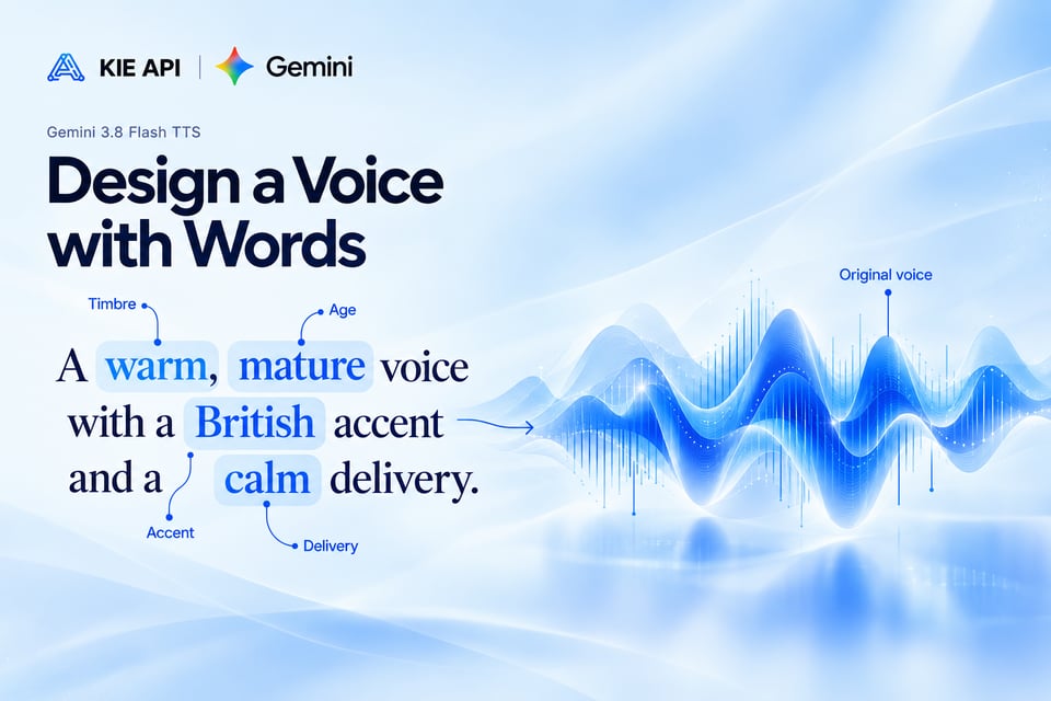Design Original Voices from Natural Language