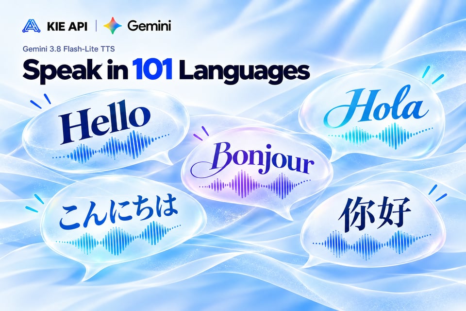 Generate Speech in 101 Languages with Gemini 3.8 Flash-Lite TTS