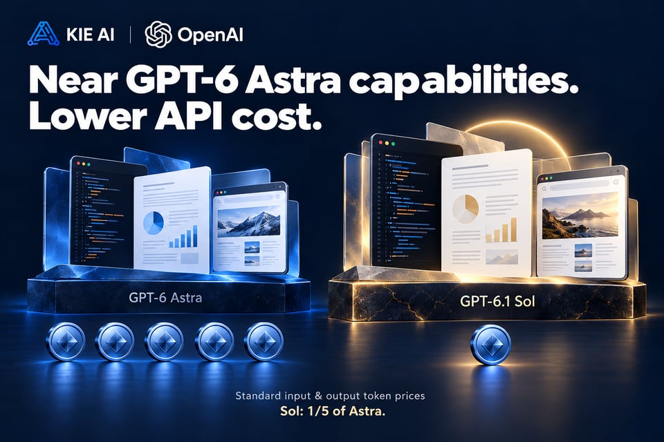 Near GPT-6 Astra Capabilities at Lower API Cost