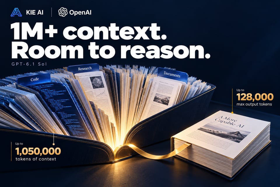 1M+ Token Context with GPT-6.1 API