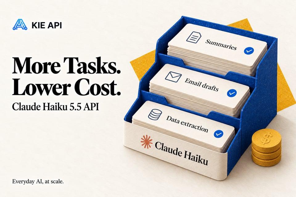 Affordable Claude Haiku 5.5 API for Cost-Efficient AI Applications