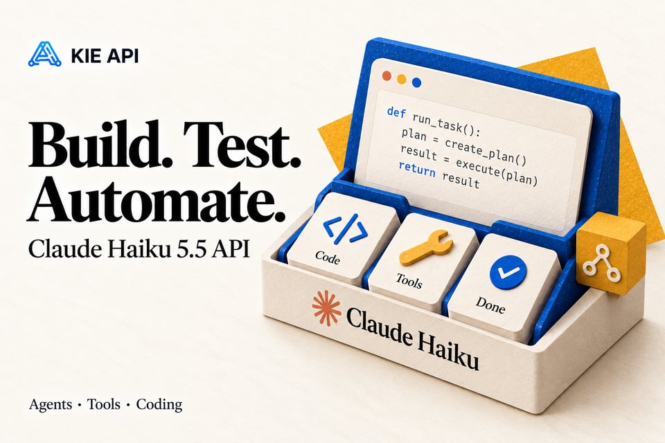 Claude Haiku 5.5 API for AI Agents and Coding Workflows
