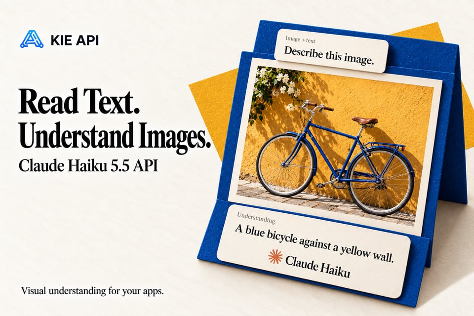 Claude Haiku 5.5 Multimodal API for Text and Image Inputs